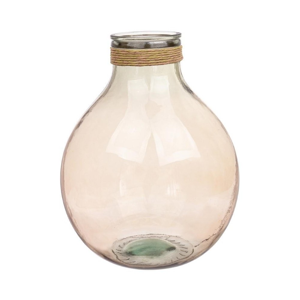 VASO VT ROTANG ROSA ANTICO H47